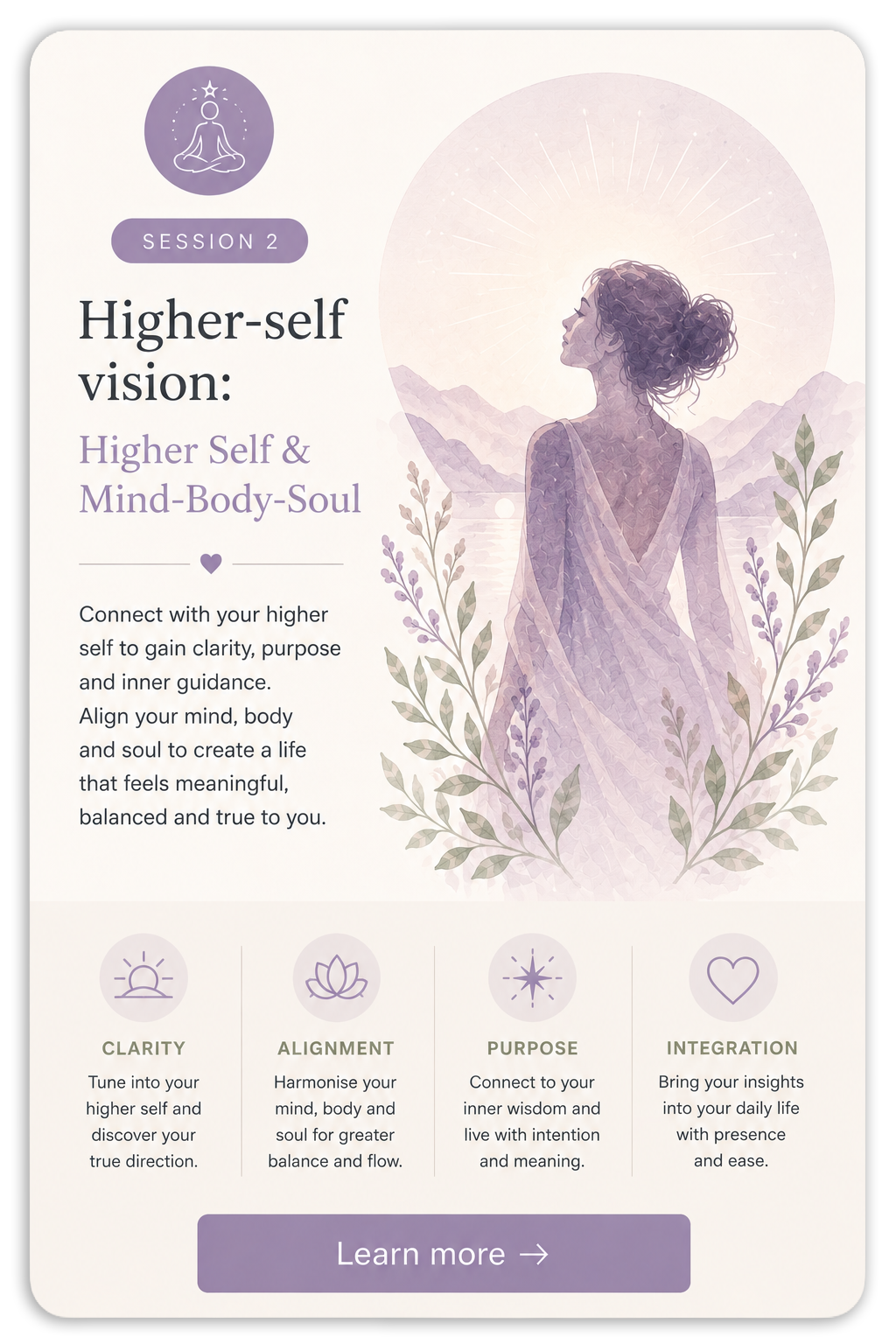 Session 2 — Higher-self Vision